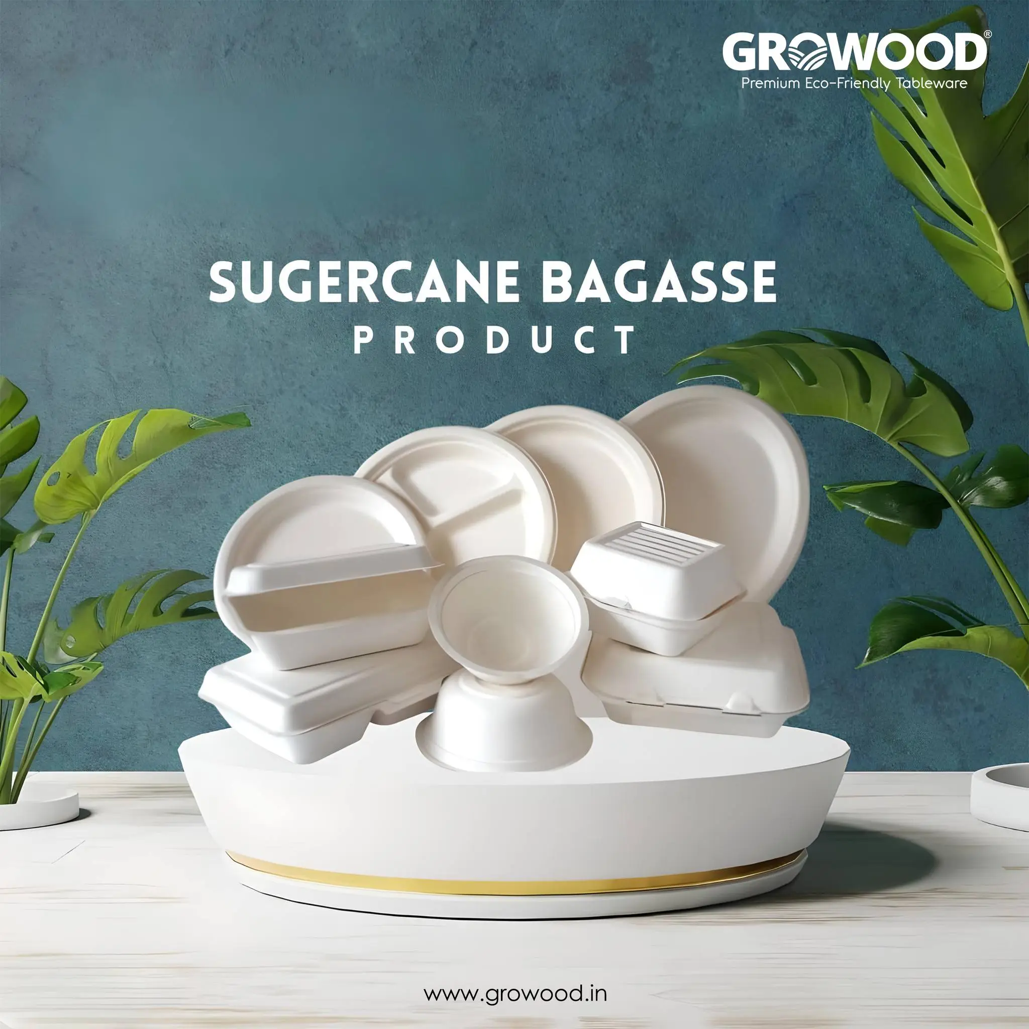 Product Range of Bagasse by Growood India