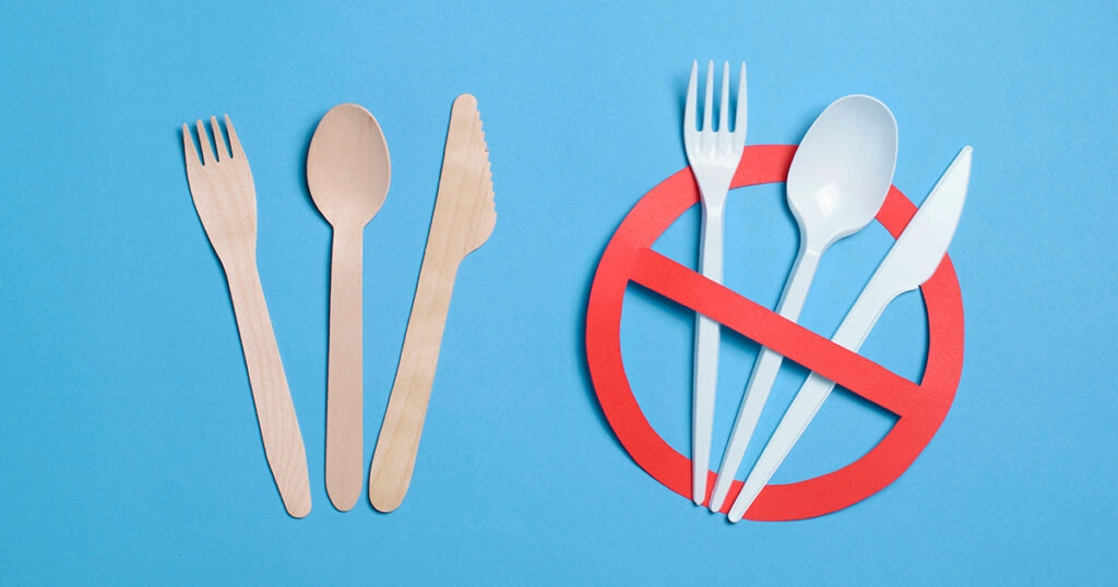  Wooden vs Plastic Cutlery