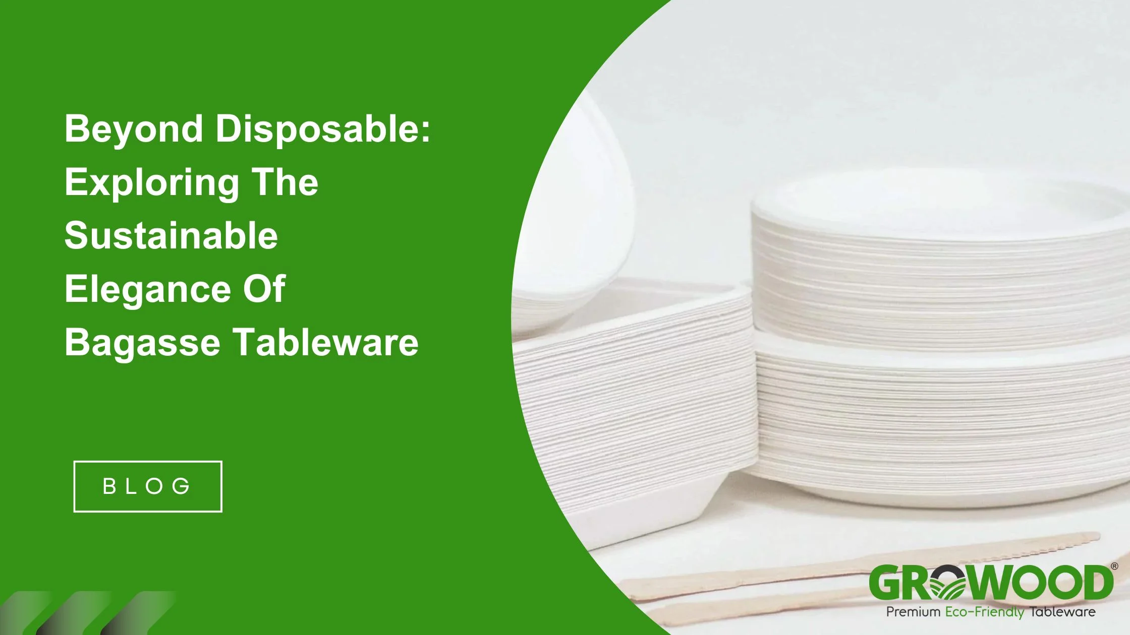 Beyond Disposable: Exploring The Sustainable Elegance Of Bagasse Tableware